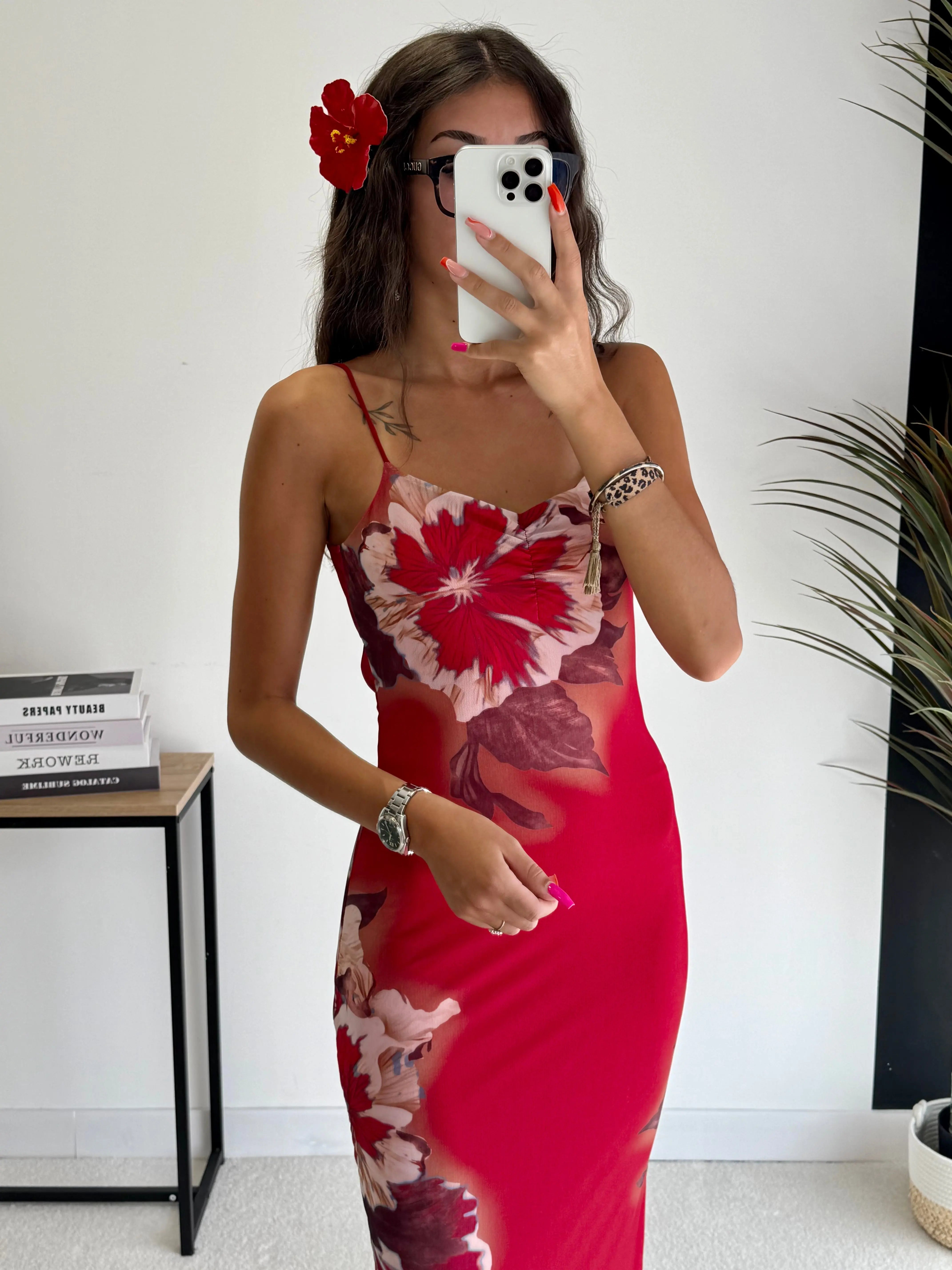 Robe fleurs