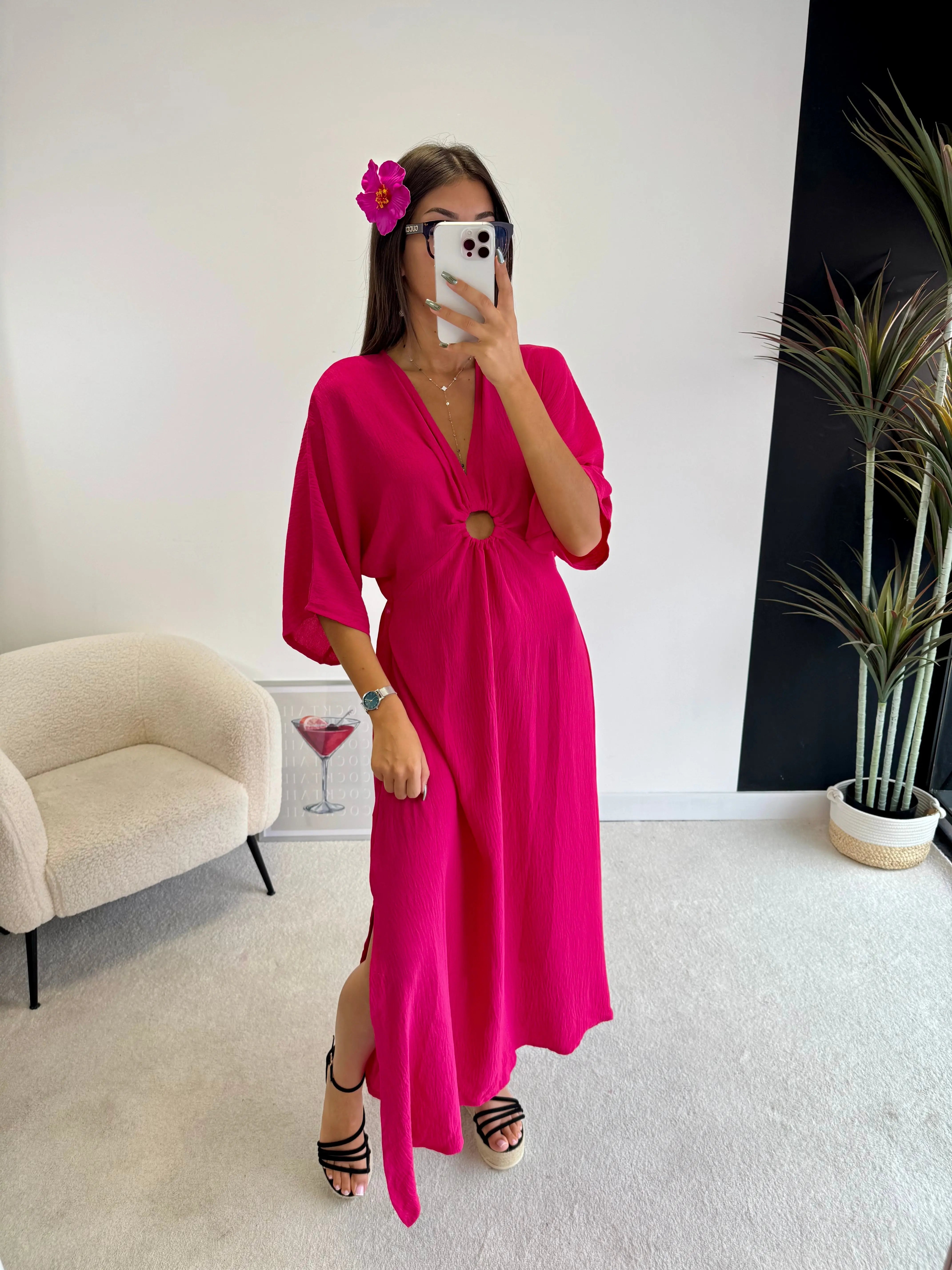 Robe Longue à Fente