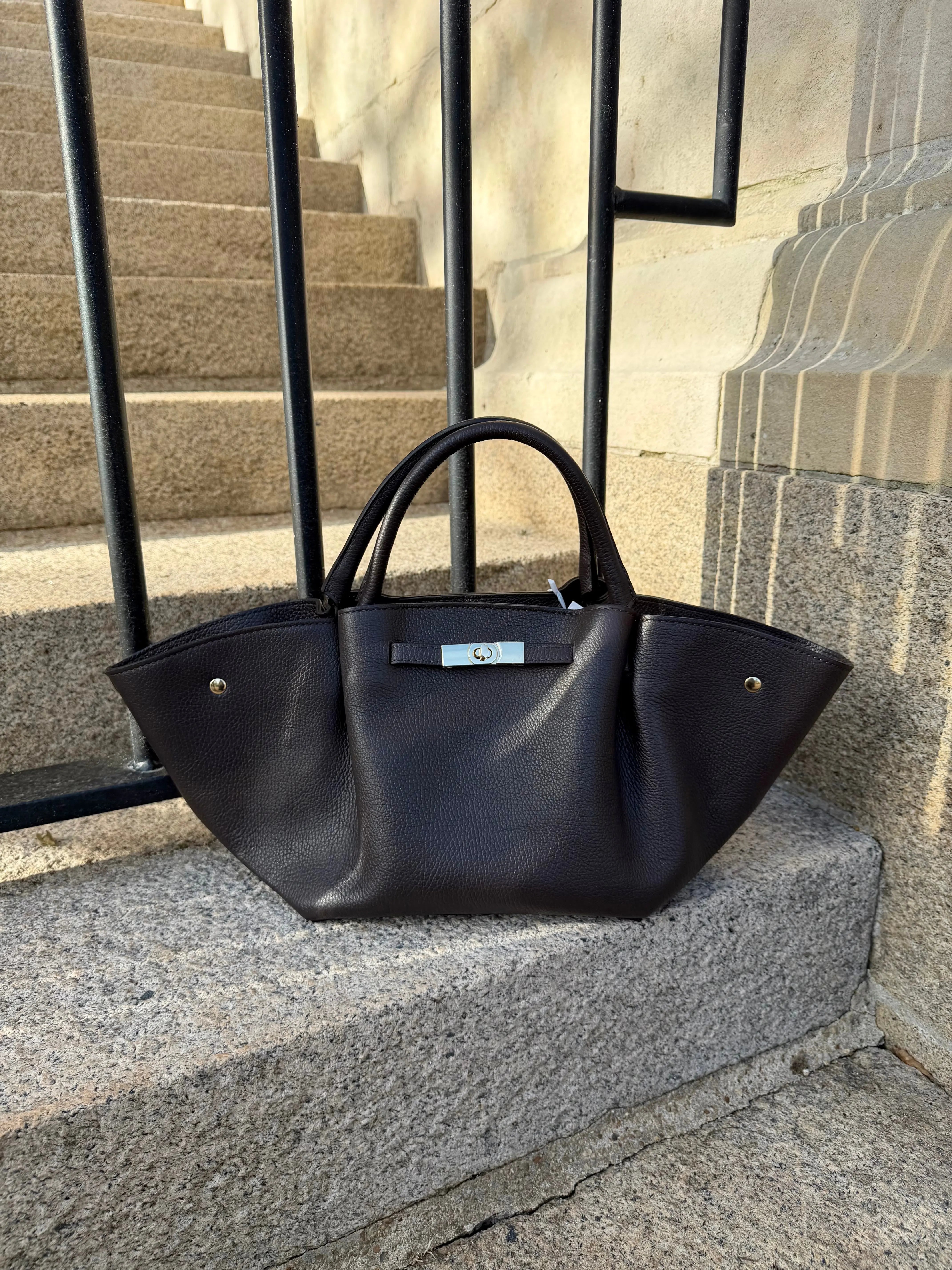 Sac Hélène cuir/grainé