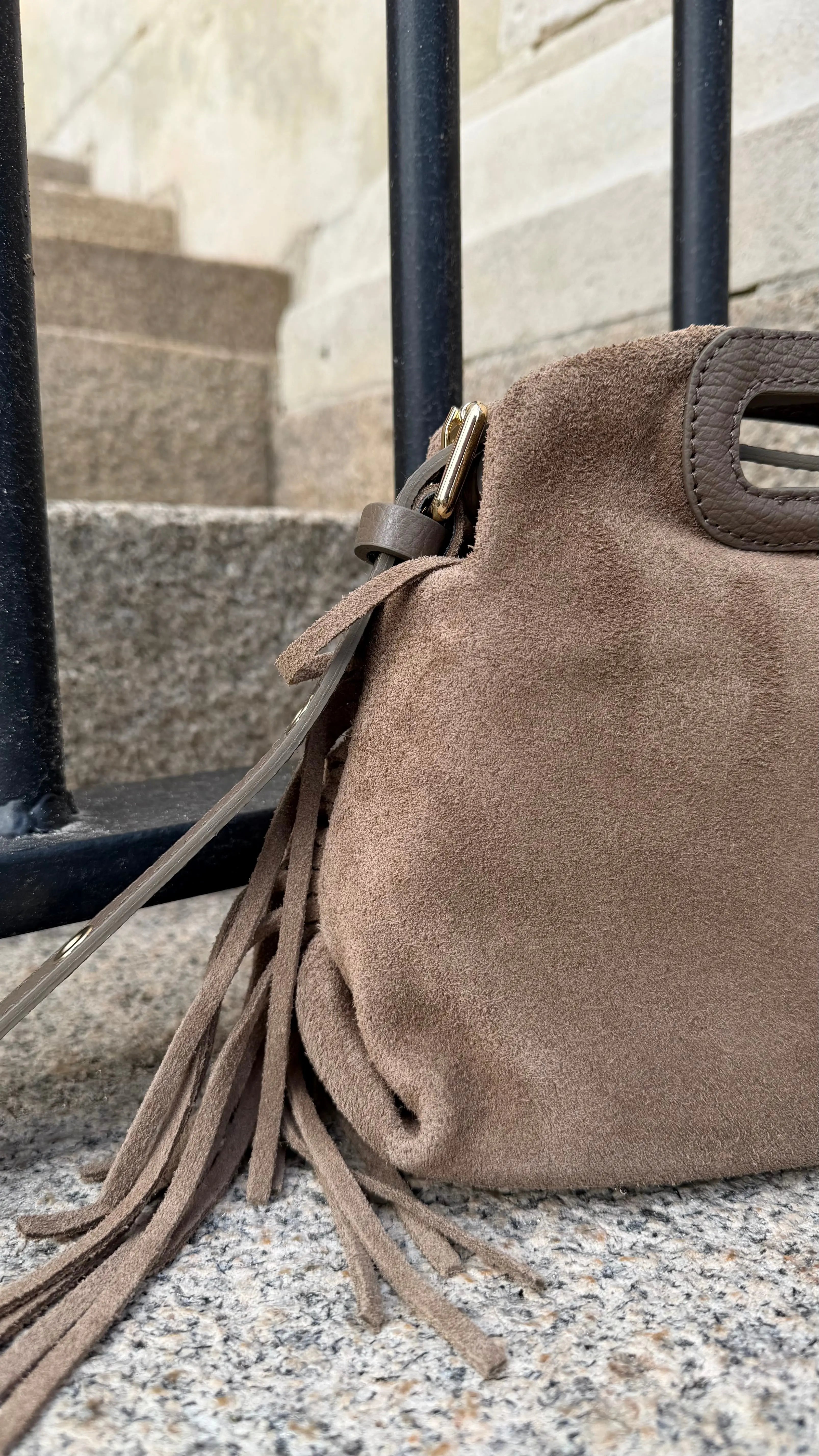 Sac Maya cuir/daim