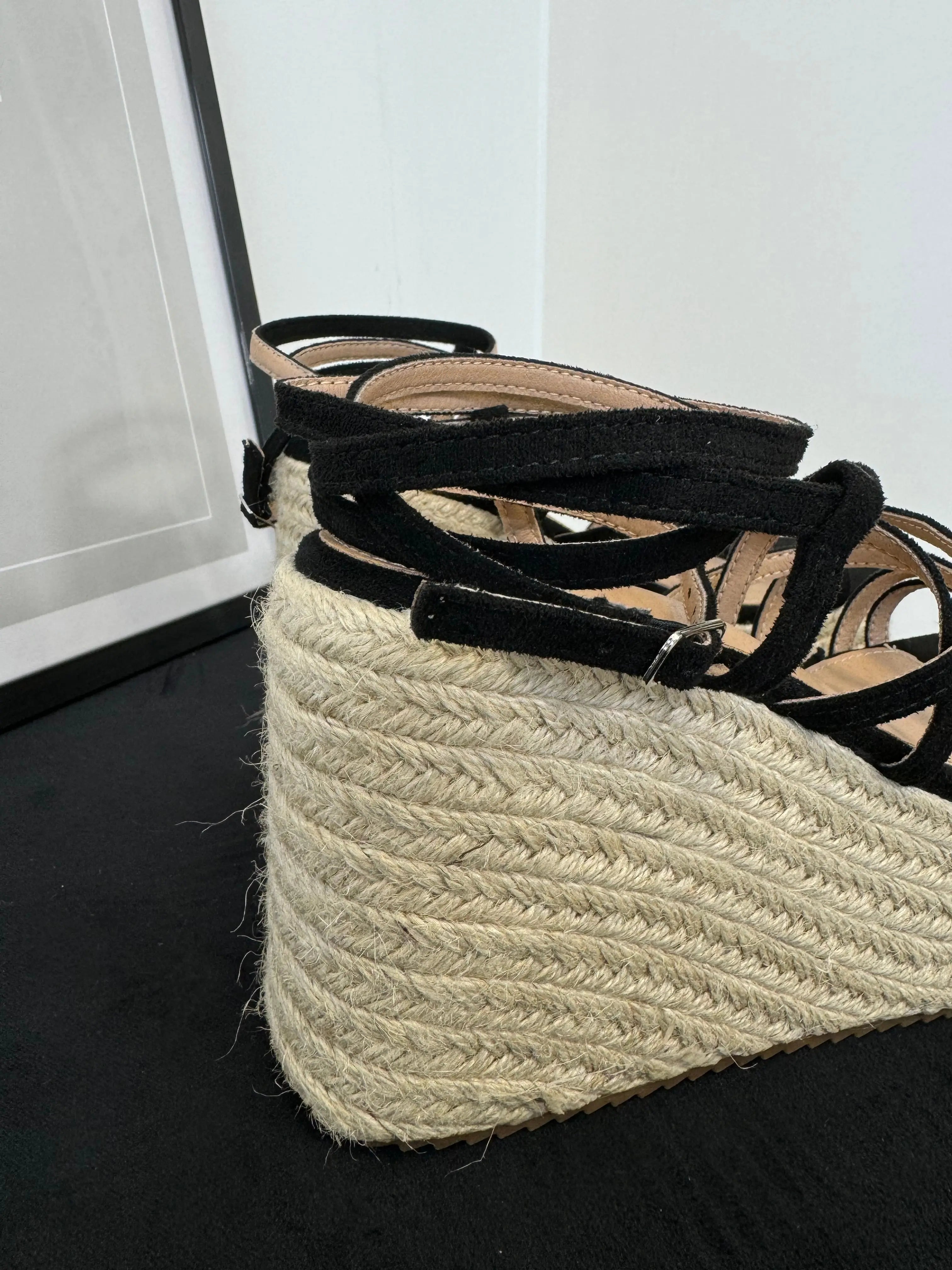 Sandales compensées